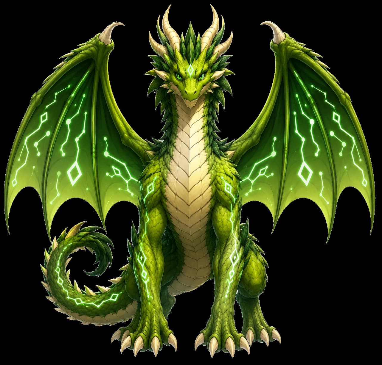 Draco, the ZK School dragon, holding a locked cipher block