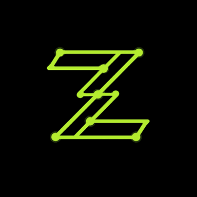 ZK School logo on dark background