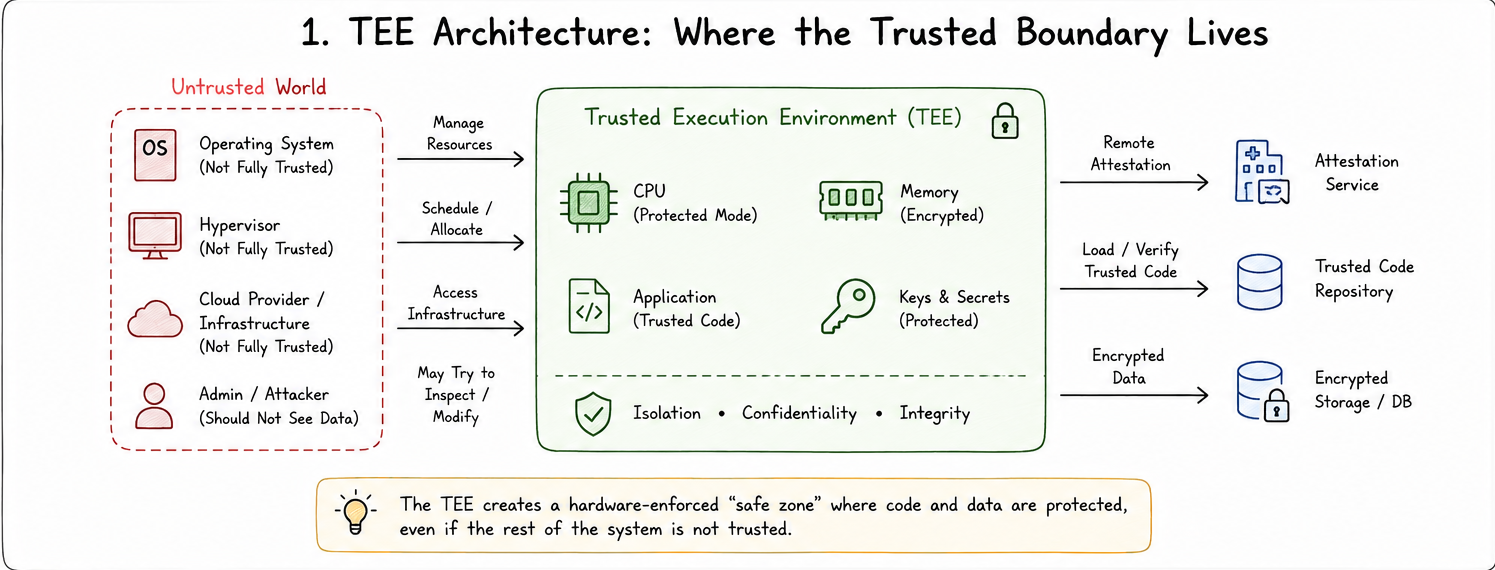 TEE Trust Boundary Architecture